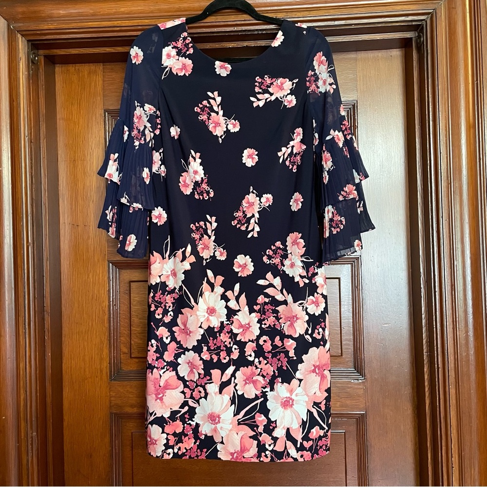 Beautiful Jessica Howard spring floral midi dress size 6